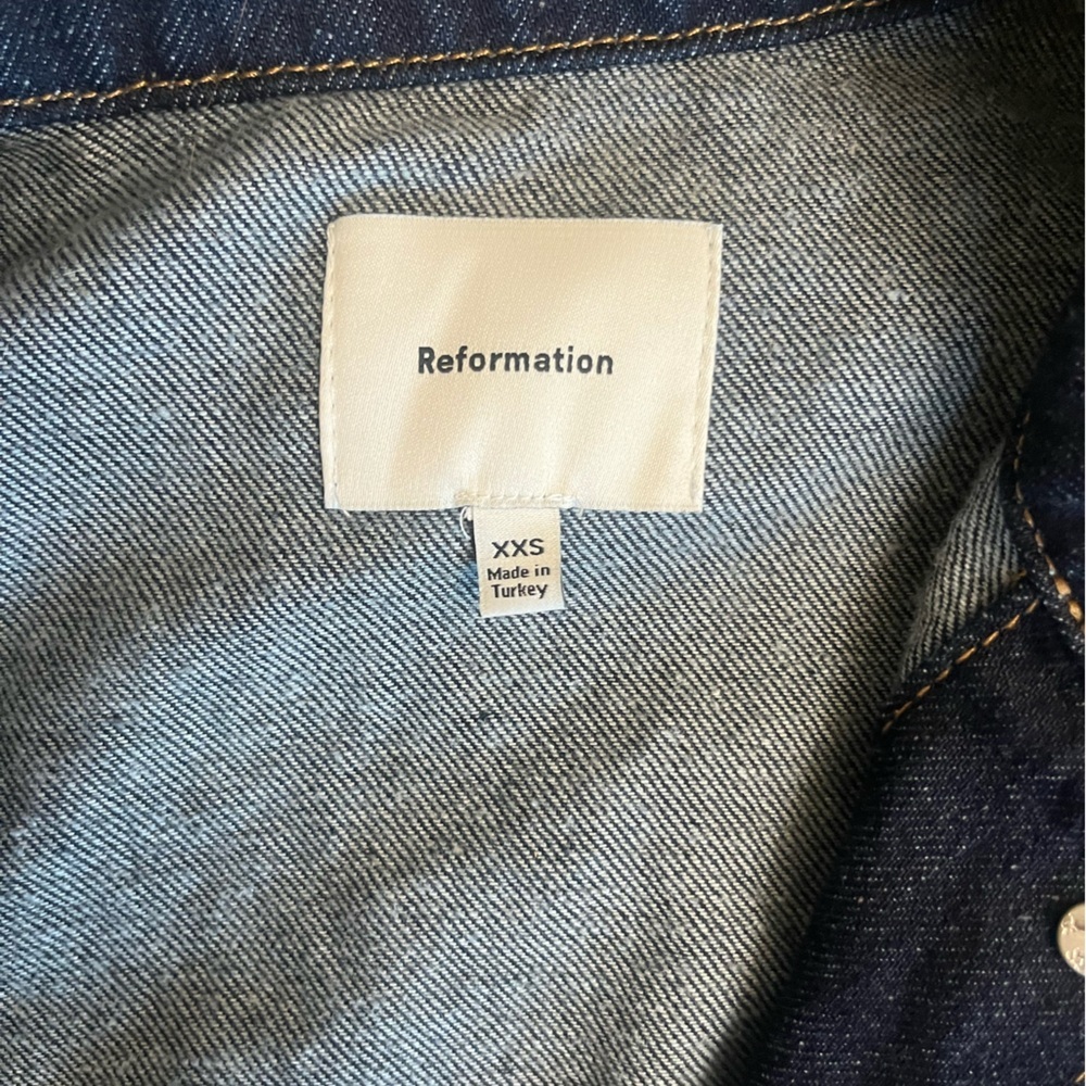 Reformation Brooks Oversized Denim Jacket - Picture 6 of 8
